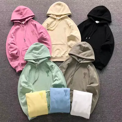 ￥168 AMI HOODIE 3110170221（im 170cm 60kg i wear size M in the phot）