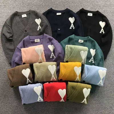 ￥118 AMI SWEATER 510180888（im 170cm 60kg i wear size S in the phot）