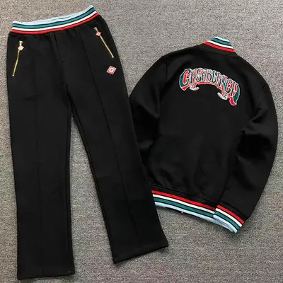 ￥385 CASABLANCA HOODIE TROUSERS 5101809127（im 170cm 60kg i wear size L in the phot）