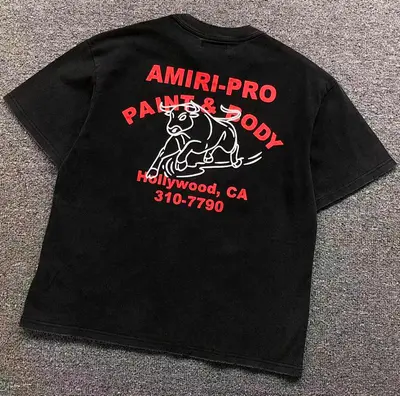 ￥108 AMIRI T-SHIRT 3110200617（im 170cm 60kg i wear size S in the phot）