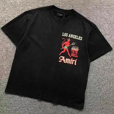 ￥108 AMIRI T-SHIRT 2108 3110200417（im 170cm 60kg i wear size S in the phot）