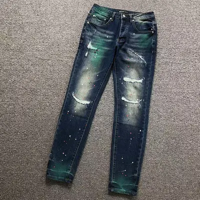 ￥215 PURPLE TROUSERS 3110202417（im 170cm 60kg i wear size 30 in the phot）