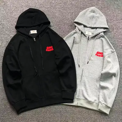 ￥215 AMI HOODIE 2110213001（im 170cm 60kg i wear size L in the phot）