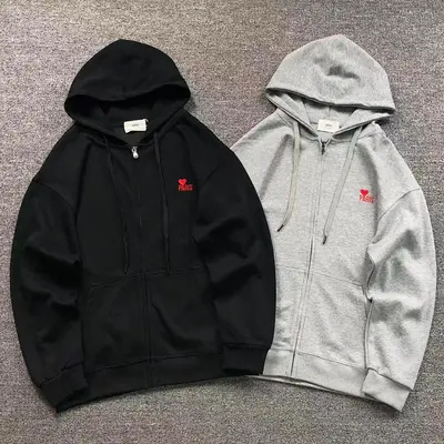 ￥215 AMI HOODIE 2110213301（im 170cm 60kg i wear size L in the phot）