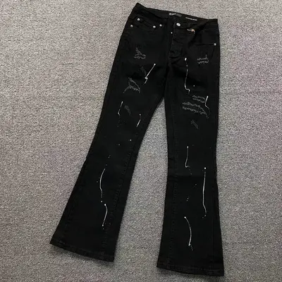 ¥215 PURPLE TROUSERS 3110251517(im 170cm 60kg i wear size 30 in the phot)