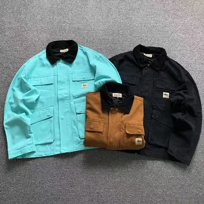 ￥215 STUSSY JACKET 1110250735（im 170cm 60kg i wear size M in the phot）