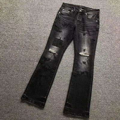 ￥215 PURPLE TROUSERS 3110250317（im 170cm 60kg i wear size 30 in the phot）