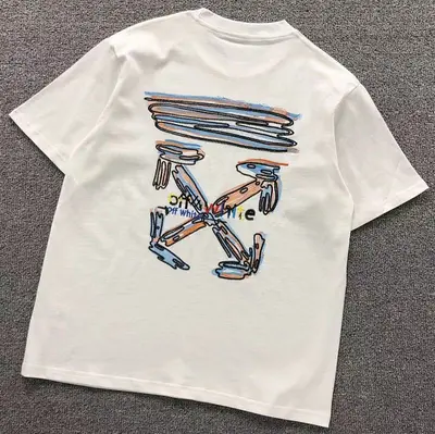 ￥118 OFF-WHITE T-SHIRT 5102705147（im 170cm 60kg i wear size M in the phot）