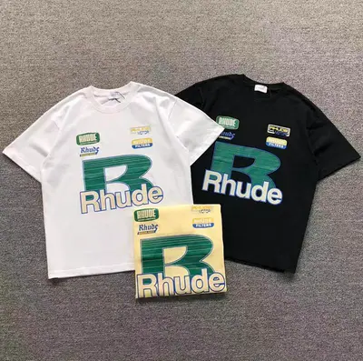 ￥108 RHUDE T-SHIRT 3110270517（im 170cm 60kg i wear size S in the phot）