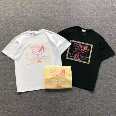 ¥108 RHUDE T-SHIRT 3110270317(im 170cm 60kg i wear size S in the phot)
