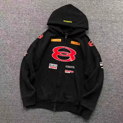 ¥258 B⭐L⭐⭐⭐IA⭐A HOODIE 5102713136(im 170cm 60kg i wear size S in the phot)