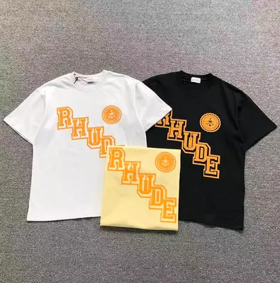 ¥108 RHUDE T-SHIRT 3110270117(im 170cm 60kg i wear size S in the phot)