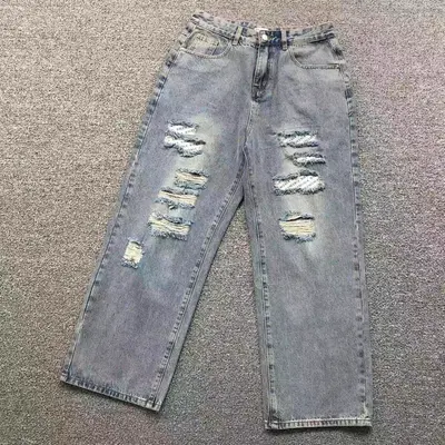 ¥195 B⭐L⭐⭐⭐IA⭐A TROUSERS 3110292117(im 170cm 60kg i wear size 32 in the phot)