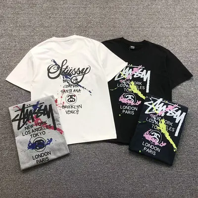 ¥85 STUSSY T-SHIRT 3111050121(im 170cm 60kg i wear size M in the phot)