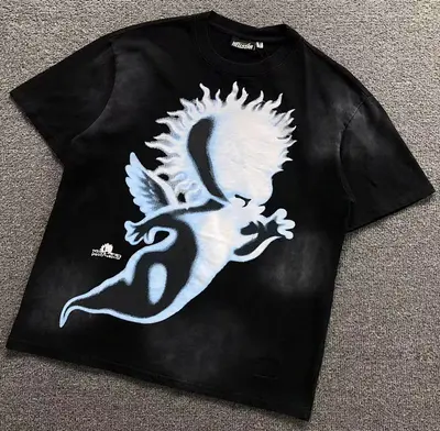 ￥108 HELLSTAR T-SHIRT 3111060317（im 170cm 60kg i wear size S in the phot）