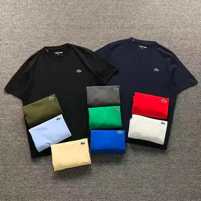 ￥85 LACOSTE T-SHIRT 2111070901（im 170cm 60kg i wear size L in the phot）