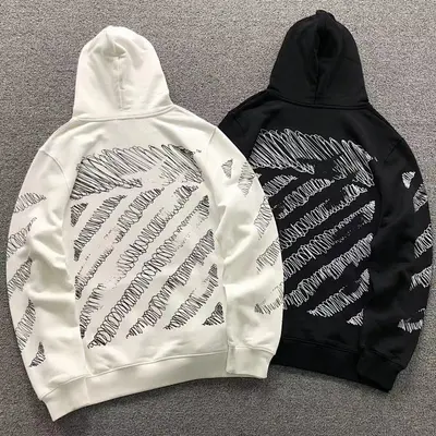￥175 OFF-WHITE HOODIE 511083119（im 170cm 60kg i wear size M in the phot）