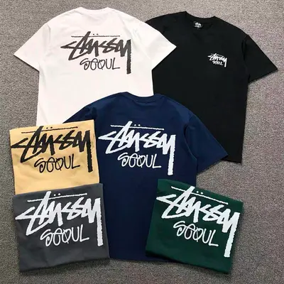 ¥78 STUSSY T-SHIRT 1111110602 (im 170cm 60kg i wear size M in the phot)