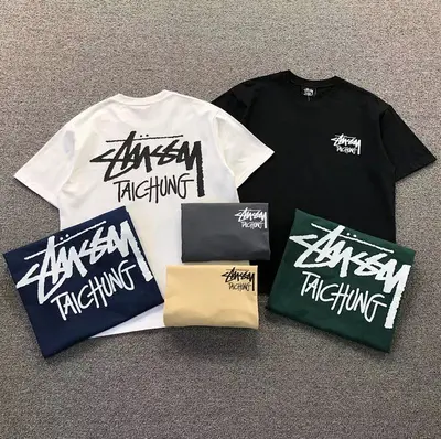¥78 STUSSY T-SHIRT 1111110402 (im 170cm 60kg i wear size M in the phot)
