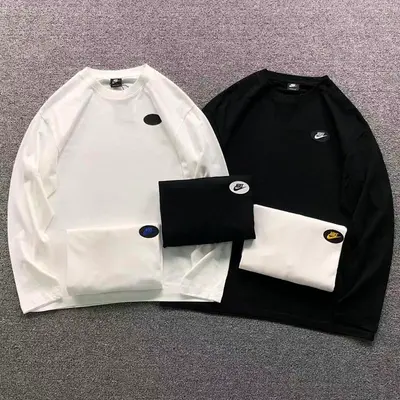 ￥138 N⭐K⭐ LONG SLEEVED 2111121201（im 170cm 60kg i wear size XL in the phot）