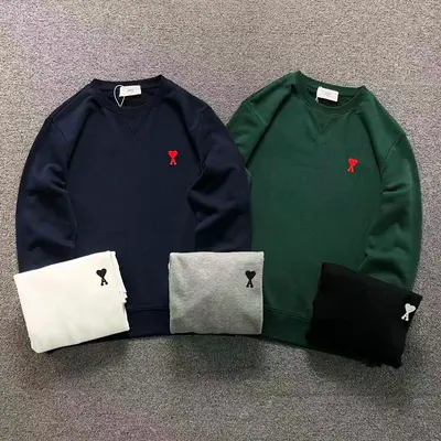 ￥185 AMI HOODIE 2111140201（im 170cm 60kg i wear size M in the phot）