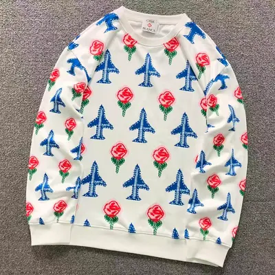 ￥95 CASABLANCA HOODIE 1111140432（im 170cm 60kg i wear size L in the phot）