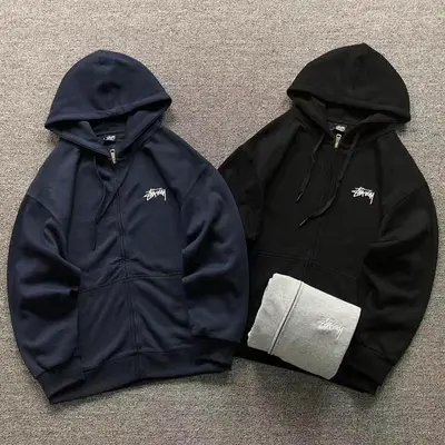 ￥125 STUSSY HOODIE 5111704123（im 170cm 60kg i wear size M in the phot）