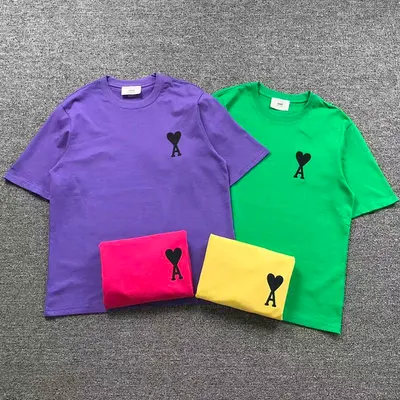￥98 AMI T-SHIRT 21111816125（im 170cm 60kg i wear size S in the phot）