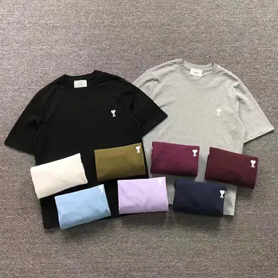 ￥98 AMI T-SHIRT 21111813125（im 170cm 60kg i wear size S in the phot）