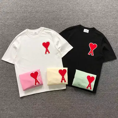 ￥98 AMI T-SHIRT 21111814125（im 170cm 60kg i wear size S in the phot）