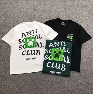 ￥85 ANTI SOCIAL SOCIAL CLUB T-SHIRT 1111191002（im 170cm 60kg i wear size M in the phot）