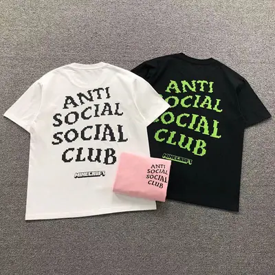 ¥85 ANTI SOCIAL SOCIAL CLUB T-SHIRT 1111190402(im 170cm 60kg i wear size M in the phot)