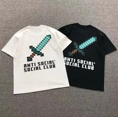 ¥85 ANTI SOCIAL SOCIAL CLUB T-SHIRT 1111190302(im 170cm 60kg i wear size M in the phot)