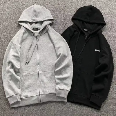 ¥215 ERMENEGILDO ZEGNA HOODIE 411211601(im 170cm 60kg i wear size M in the phot)