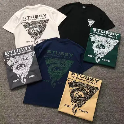 ￥78 STUSSY T-SHIRT 1111220502（im 170cm 60kg i wear size M in the phot）