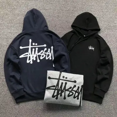 ￥115 STUSSY HOODIE 5112245123（im 170cm 60kg i wear size S in the phot）