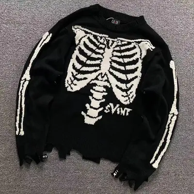 ￥208 SAINT MICHAEL SWEATER 411222317（im 170cm 60kg i wear size S in the phot）