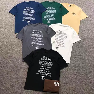 ￥78 STUSSY T-SHIRT 1111240402（im 170cm 60kg i wear size M in the phot）
