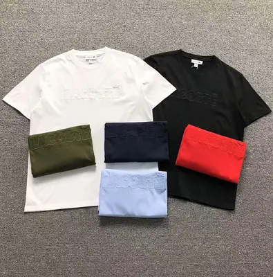 ￥85 LACOSTE T-SHIRT 3111240703（im 170cm 60kg i wear size M in the phot）