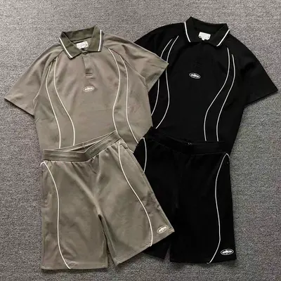 TOP ￥125 SHORTS ￥118 CORTEIZ POLO SHORTS 1111240234（im 170cm 60kg i wear size S in the phot）