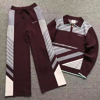 ￥475 CASABLANCA SWEATER TROUSERS 5112906127（im 170cm 60kg i wear size M in the phot）