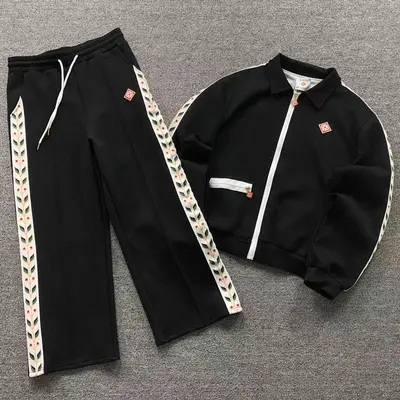 ￥375 CASABLANCA HOODIE TROUSERS 5112907127（im 170cm 60kg i wear size S in the phot）