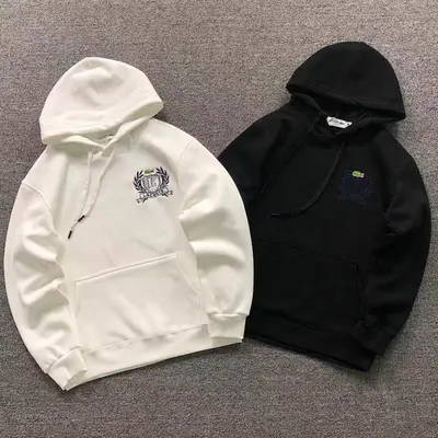 ￥215 LACOSTE HOODIE 2111291201（im 170cm 60kg i wear size M in the phot）