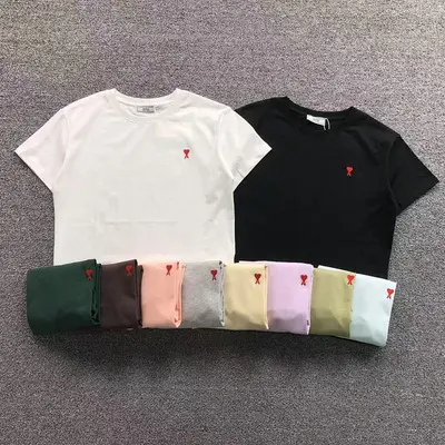 ￥128 AMI T-SHIRT FEMAIE STYIE 412023801