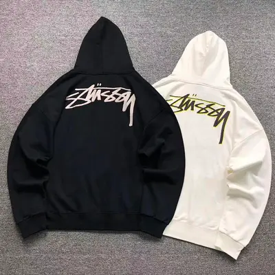 ￥158 STUSSY HOODIE 1112022202（im 170cm 60kg i wear size XL in the phot）