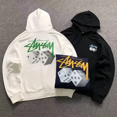 ￥158 STUSSY HOODIE 1112020702（im 170cm 60kg i wear size L in the phot）