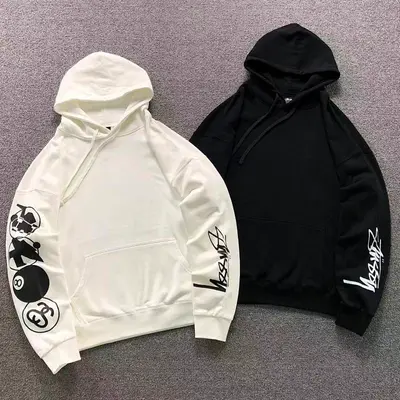 ￥158 STUSSY HOODIE 1112020502（im 170cm 60kg i wear size XL in the phot）