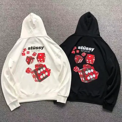 ￥158 STUSSY HOODIE 1112020102（im 170cm 60kg i wear size XL in the phot）