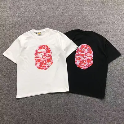 ￥88 BAPE T-SHIRT 3112050721（im 170cm 60kg i wear size L in the phot）