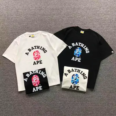 ￥88 BAPE T-SHIRT 3112050421（im 170cm 60kg i wear size L in the phot）